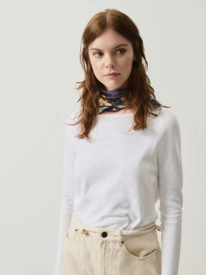 BIAŁA BAWEŁNIANA BLUZKA AMERICAN VINTAGE