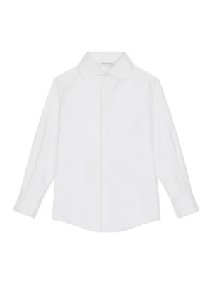 Biała Bawełniana Koszula dla Chłopców Dolce & Gabbana
