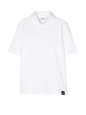 Biała Bawełniana Koszulka Polo Aspesi
