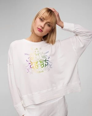 Biała Bluza Damska Deha