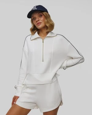 Biała Bluza Damska Varley Davenport Half Zip