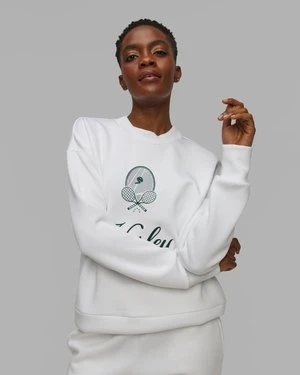 Zdjęcie produktu Biała Bluza Damska Varley Rasco Namesake Sweat