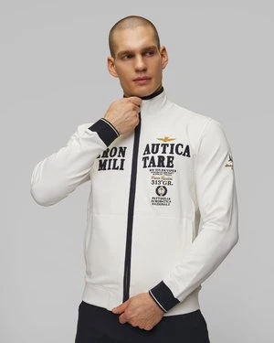Biała bluza męska Aeronautica Militare