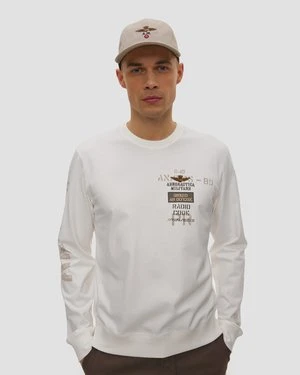 Biała Bluza Męska Aeronautica Militare