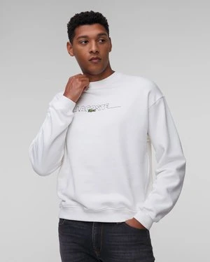 Biała bluza męska Lacoste SH3878