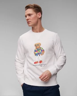 Biała Bluza Męska Polo Ralph Lauren