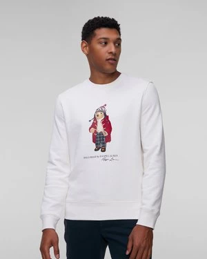 Biała Bluza Męska Polo Ralph Lauren