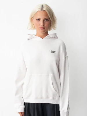 BIAŁA BLUZA Z KAPTUREM AMERICAN VINTAGE