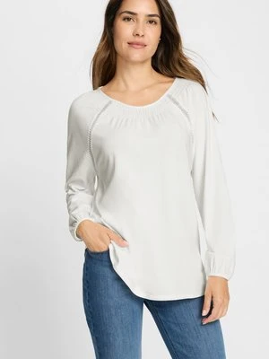 Biała bluzka damska Amy w stylu boho – Vintage Romance Olsen