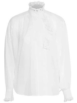 Biała Bluzka Kanio z Zapięciem na Guziki Isabel Marant Étoile