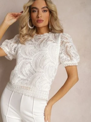 Biała Bluzka Lasthomela elsa.m by may