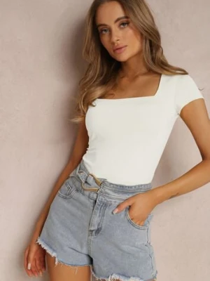 Biała Bluzka Lithishis by swan