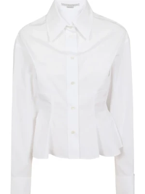 Biała bluzka Peplum Stella McCartney