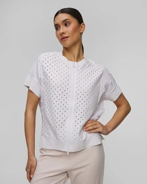 Biała Bluzka Z Wiskozą Sportalm