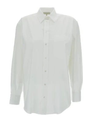 Biała Koszula Aspic z Bawełny Antonelli Firenze