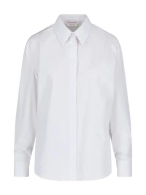 Biała Koszula Męska Alexander McQueen
