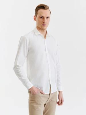 Biała koszula męska o kroju Regular Fit Pako Lorente