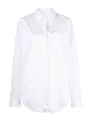 Biała Koszula Moschino