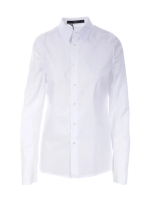 Biała Koszula o Prostym Kroju Sapio