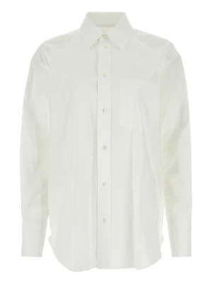 Biała koszula poplinowa JW Anderson