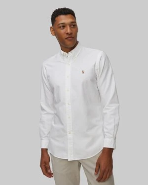 Biała Koszula Z Długim Rękawem Męska Ralph Lauren Polo Ralph Lauren