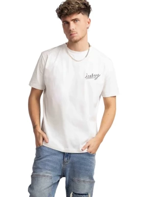 Biała koszulka 5D dla mężczyzn Iceberg