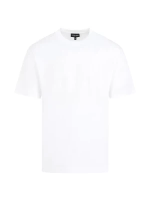 Biała Koszulka Giorgio Armani