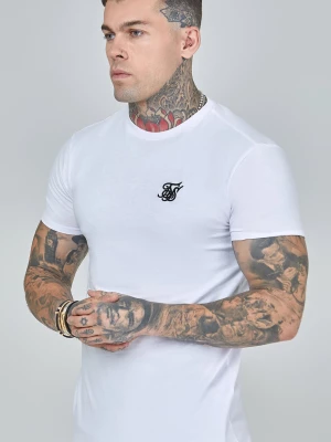 Biała koszulka męska Essentials SikSilk