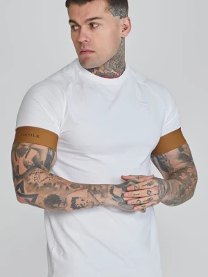 Biała koszulka męska Tech SikSilk