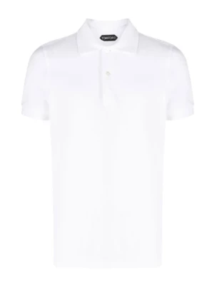 Biała Koszulka Polo od Tom Ford Tom Ford