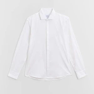 Biała koszulka z długim rękawem House