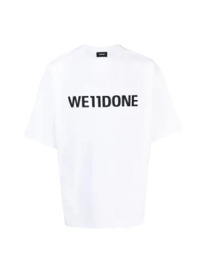 Biała Koszulka z Logo We11Done