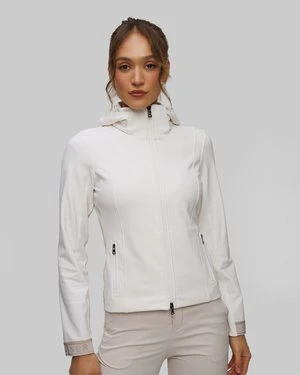 Biała Kurtka Damska Softshell Bogner Hilva