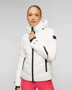 Biała kurtka narciarska damska BOGNER FIRE+ICE Saelly2