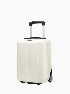 Biała mini walizka kabinowa Puccini