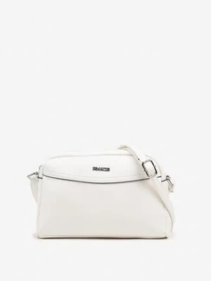 Biała Minimalistyczna Torebka Typu Listonoszka Gelevine francis