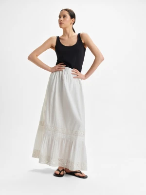 Biała spódnica maxi Top Secret