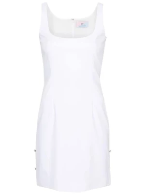 Biała Sukienka 906 Hole Chiara Ferragni Collection