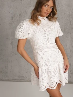 Biała Sukienka Amathinna elsa.m by may