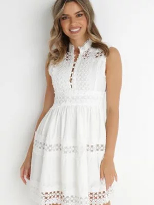 Biała Sukienka Ashiriel elsa.m by may