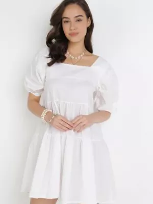 Biała Sukienka Berinesha