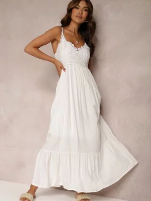 Biała Sukienka Chryazire