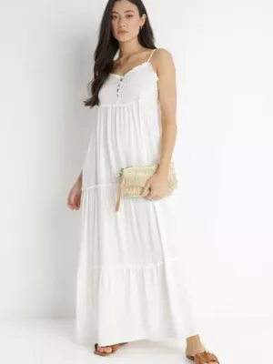 Biała Sukienka Cilaris