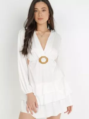 Biała Sukienka Damotis