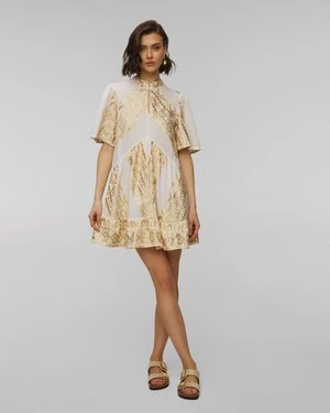 Biała Sukienka Damska Kori