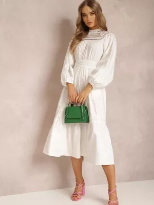 Biała Sukienka Diomime elsa.m by may