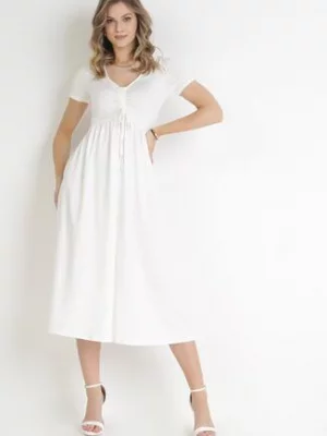 Biała Sukienka Ionene