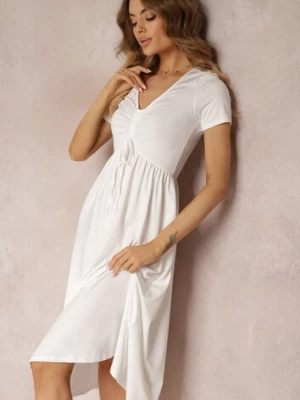 Biała Sukienka Naerilea