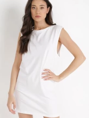 Biała Sukienka Nemeope