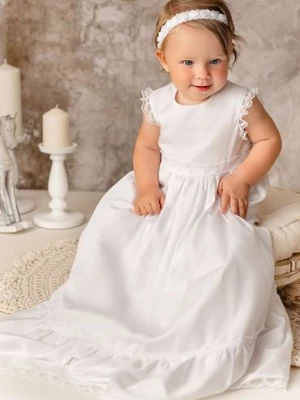 Biała sukienka niemowlęca do chrztu Zofia Balumi